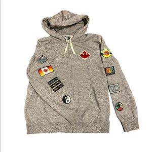Roots LIKE NEW XL Zip Hoodie